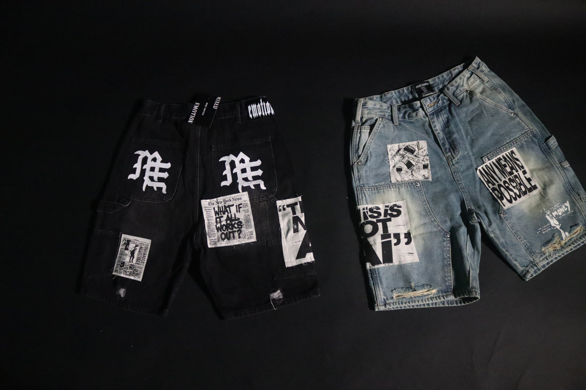 CWW Mixed Emotions Jorts